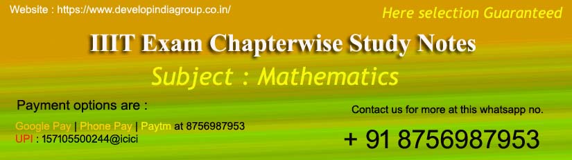 Chapterwise_IIIT_Math