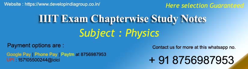 Chapterwise_IIIT_Physics