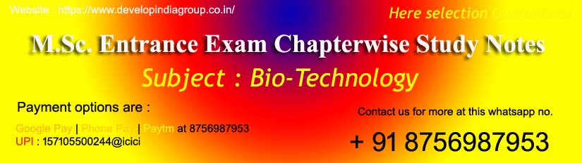 Chapterwise_M.Sc_Bio-Technology