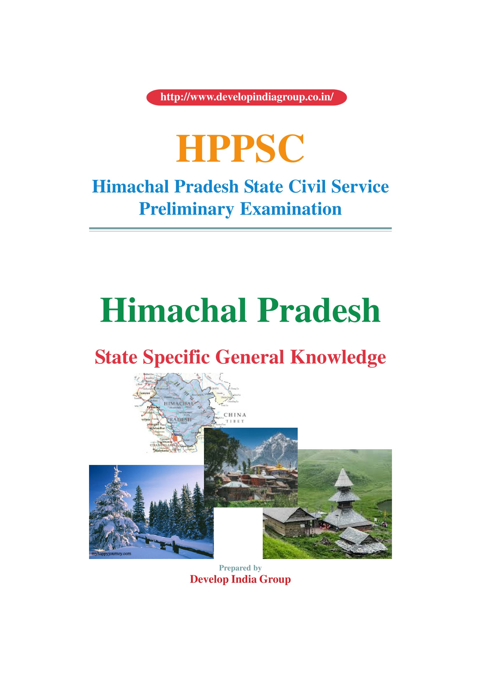 HPPSC_Prelims_Himchal_State_GK_English