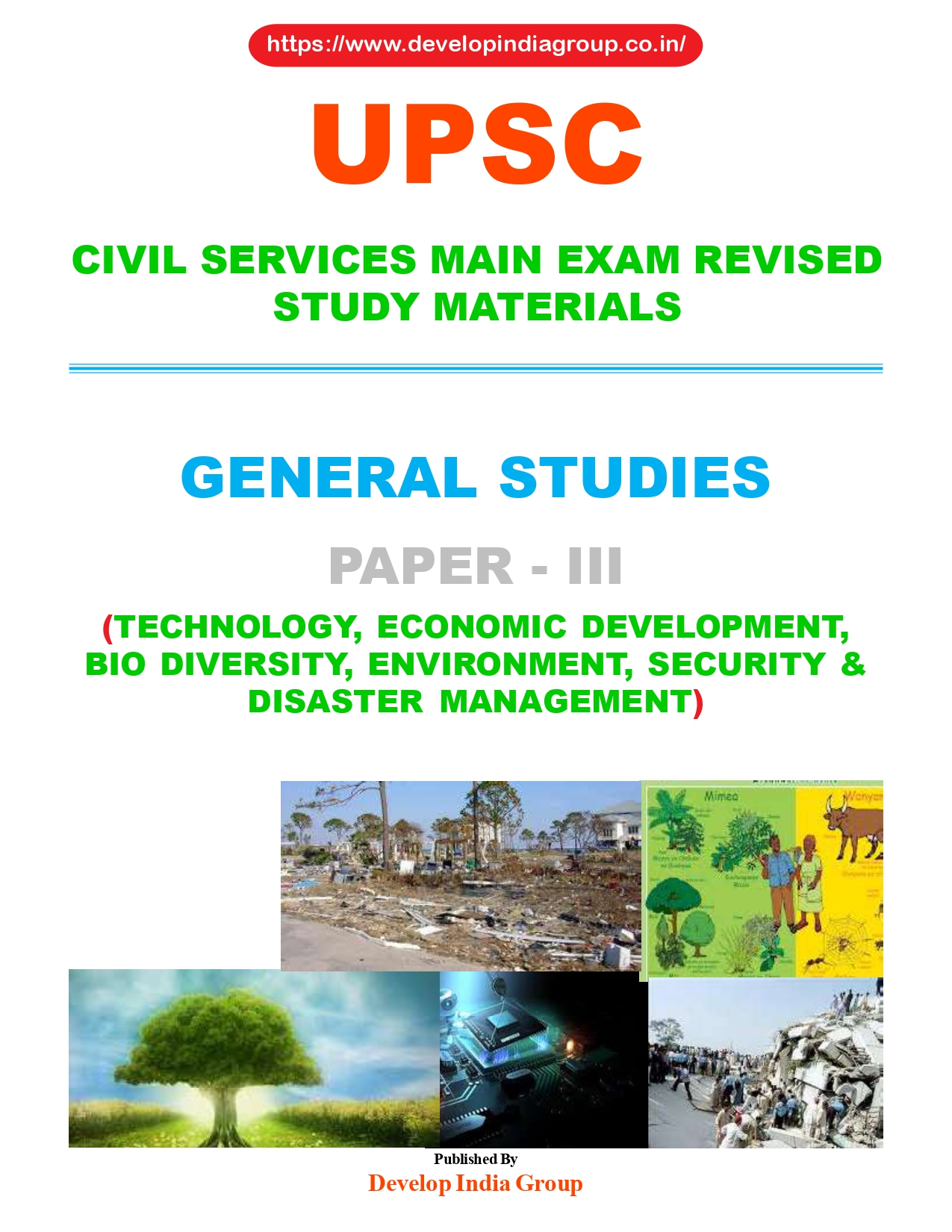 Technology Economic Development Bio diversity Environment security and disaster management cover