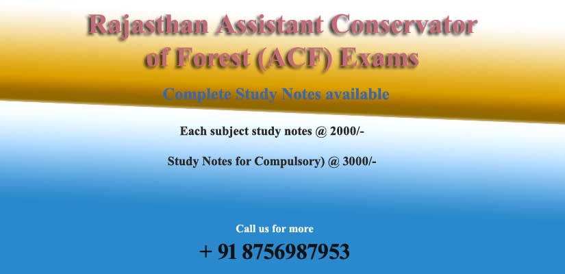 Rajasthan Forest Officer Exam 2023