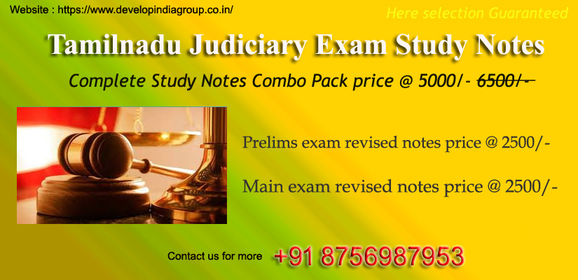Tamilnadu Judicial Exam 2023